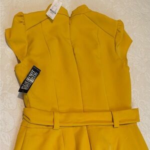 Jumpsuit New York company Yellow Small sizes I never wear